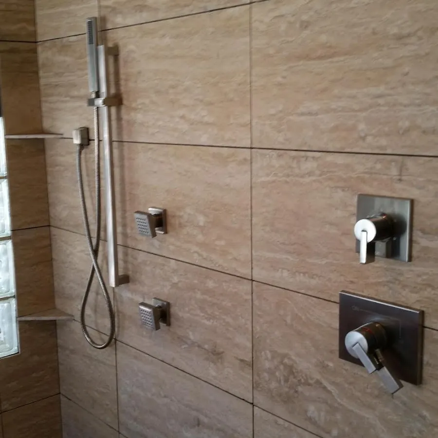 Shower fixture installation for Frozen Pipe Repair in Oronoko